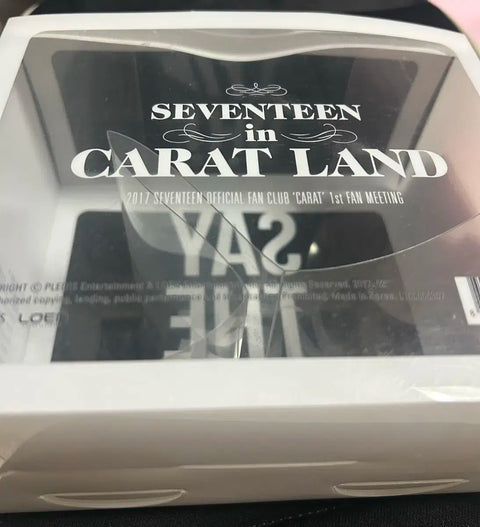 Seventeen 2017 Carat Land Tumbler Fan Meeting Tumbler Pink Rose Quartz