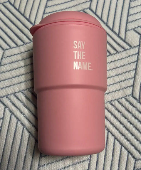 Seventeen 2017 Carat Land Tumbler Fan Meeting Tumbler Pink Rose Quartz