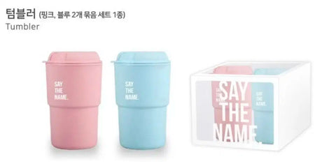 Seventeen 2017 Carat Land Tumbler Fan Meeting Tumbler Pink Rose Quartz