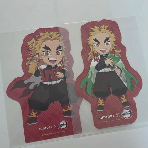Demon Slayer: Kimetsu no Yaiba Rengoku KyoJuro SUNTORY Collaboration Paper Goods Set