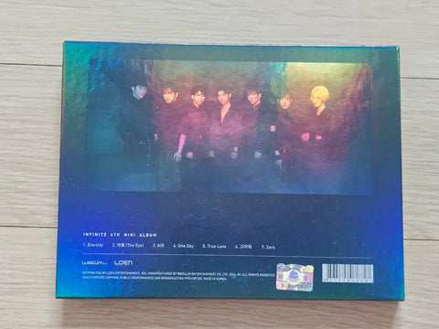Infinite signed album MINI 6th album infinite only The Eye group version
