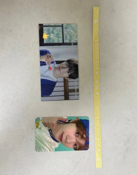 NCT WISH Summer Exhibition Ryo Ticket + Special Paper Strip + Everland Photocard All For Sale