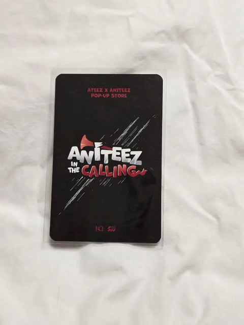Ateez Aniteez Pop-up 50,000 KRW Benefit Seonghwa Photocard