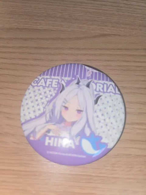 Blue Archive Hina Cafe Memorial Can Badge