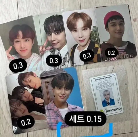 NCT127 NCT 127 DoJaeJung Jungwoo photocard