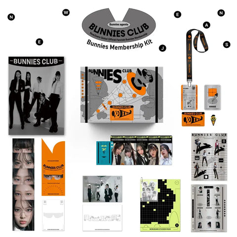 Unopened) NewJeans Fan Club Bunnies Membership Kit 2nd Gen NJZ BUNNIES