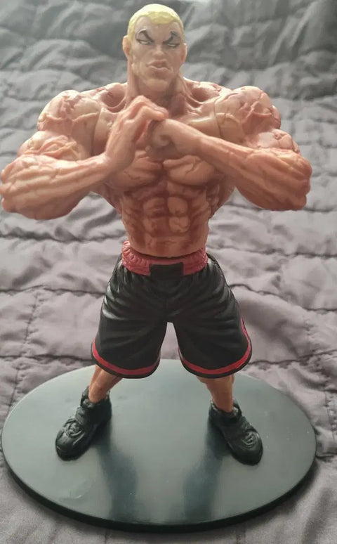 Hanma Baki, Hanma Yujiro, Jack Hanayama + Pickle figures, selling as a set.