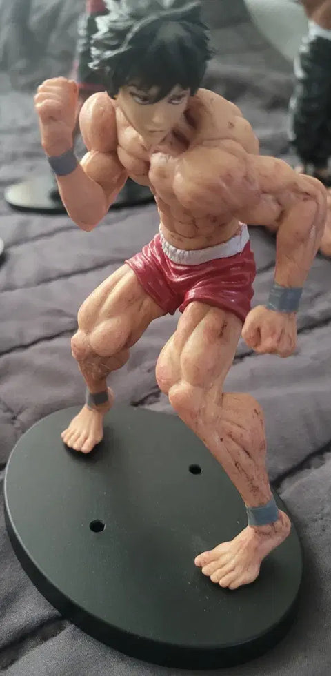 Hanma Baki, Hanma Yujiro, Jack Hanayama + Pickle figures, selling as a set.