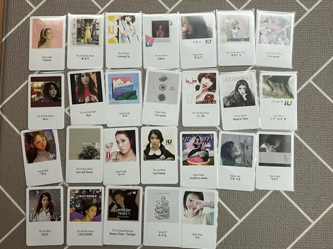 IU Fragment Collection Photocard