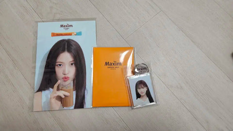 IVE Ahn Yujin Maxim Cafe Goods Bundle