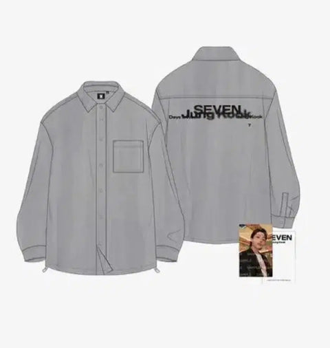 BTS Jungkook SEVEN shirt, new item