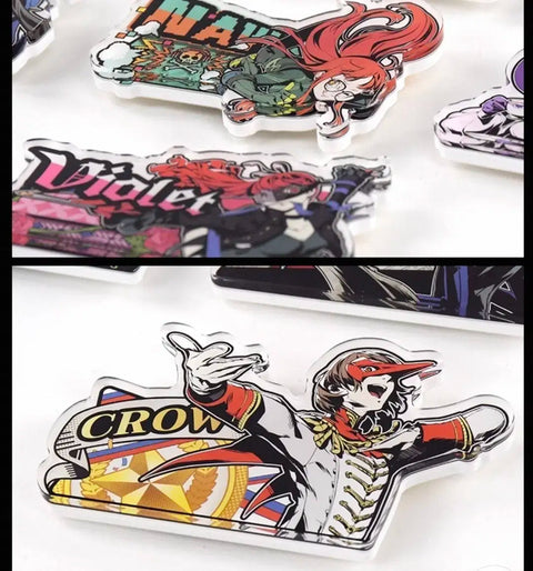 Persona 5 Acrylic Badge Akechi