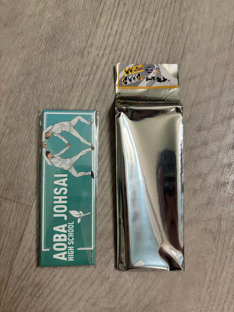 Haikyu!! Long Can Badge Oikawa & Iwaizumi Acrylic Name Tag