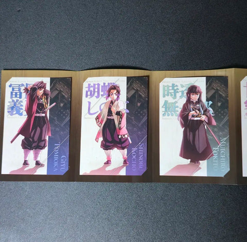 Demon Slayer: Kimetsu no Yaiba Infinity Castle Snake Hashira Postcard Set Giyu Muichiro Shinobu Tanjiro