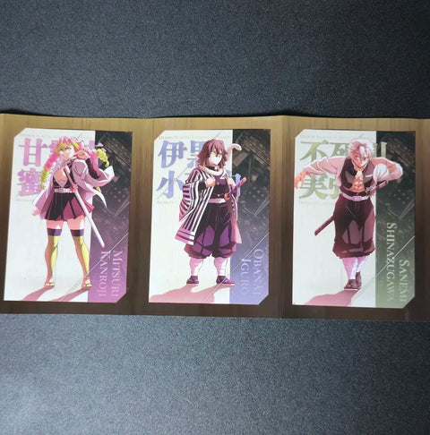 Demon Slayer: Kimetsu no Yaiba Infinity Castle Snake Hashira Postcard Set Giyu Muichiro Shinobu Tanjiro