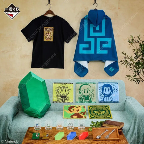 Ichiban Kuji Zelda no Densetsu A Prize Zelda Wanted T-shirt