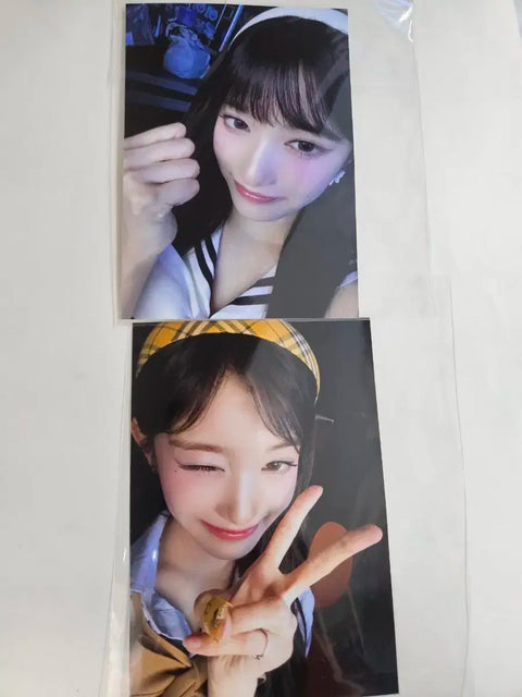 IVE LeeSeo MC Broadcast Polaroid Photos 2ea Bundle Transfer