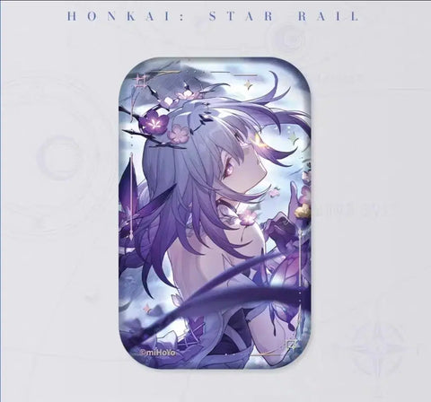 Honkai Star Rail Official Merchandise Light Cone Square Can Badge Castoris