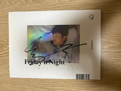 JBJ Kim Yongguk Friday n Night Autographed Album CD Not for Sale