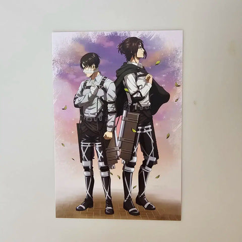 Attack on Titan Levi Hanji Postcard 3 Types