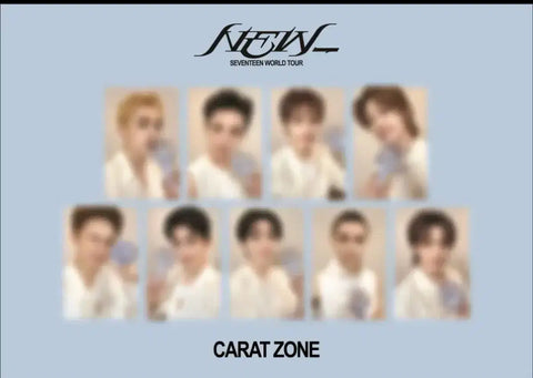 SEVENTEEN New Concert Benefit Carat Zone Set Transfer