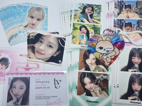 IVE unofficial goods for sale.