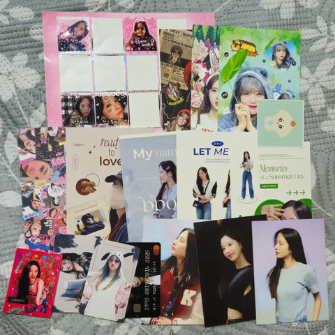 WJSN unofficial goods bundle official goods photocard Bona Seola Luda Eunseo birthday cafe season's greetings SeolBbo