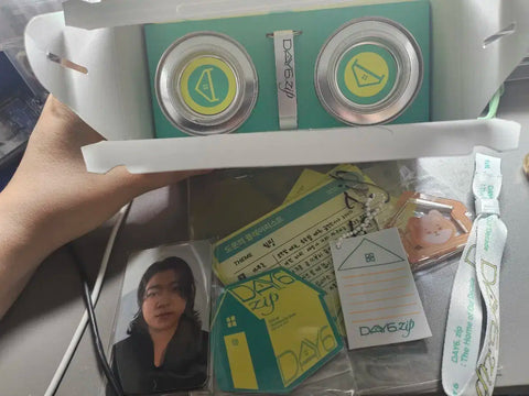 DAY6 Pop-up Gacha Gift Carabiner Keyring Bundle Transfer