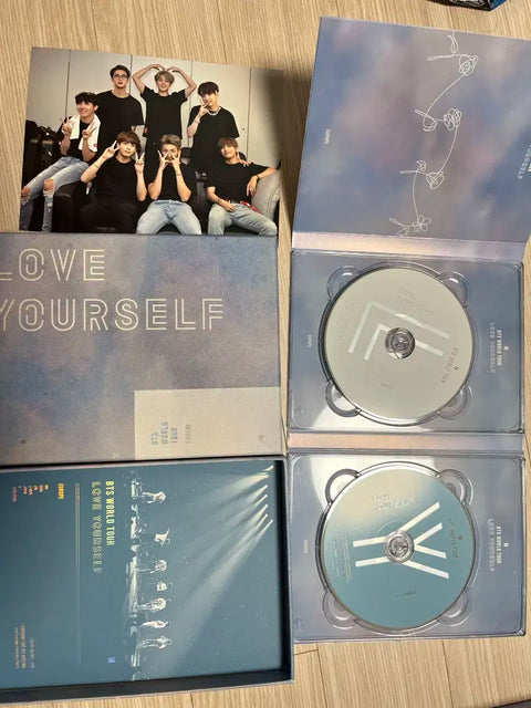 BTS Love Yourself Europe DVD photocard X