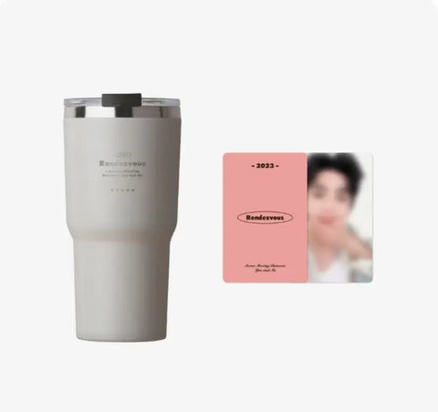 GOT7 Park Jinyoung 2023 Rendezvous Fancon Tumbler + Photocard