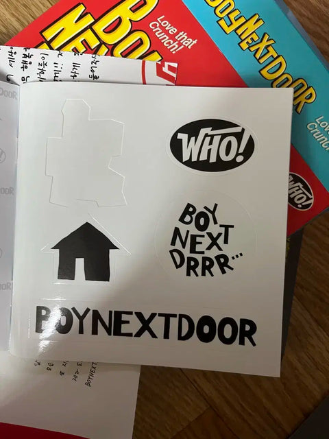 BOYNEXTDOOR album & 2024 Season's Greetings, selling as a set.