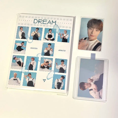 Seventeen Dream C ver. Carat ver. Japanese Album Dino photocard postcard set for sale