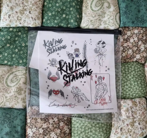Killing Stalking Tattoo Stickers