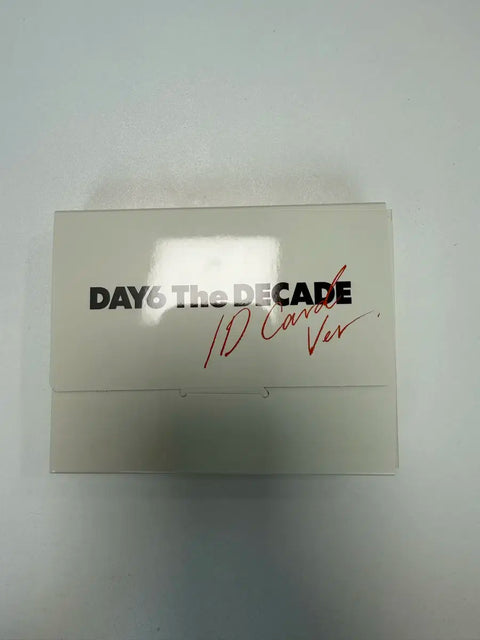 DAY6 The DECADE Album ID Card Version
