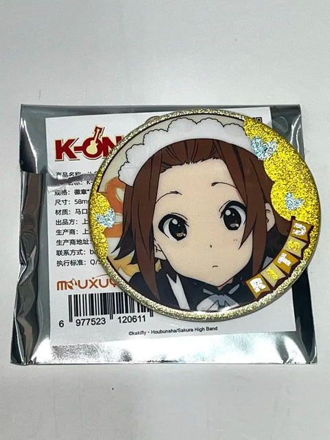 K-On! Ritsu Cute Girl Maid Can Badge