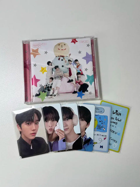 NCT Wish Wishful Winter Regular Album Unsealed Album Trading Card