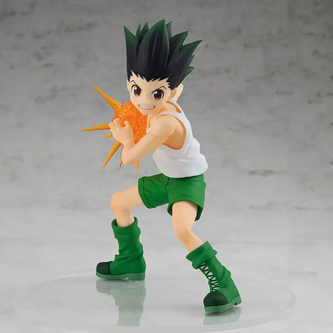Hunter x Hunter Pop Up Parade Gon & Killua figures, selling as a set.