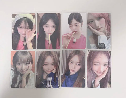 IVE photocard bundle transfer. Market price king, Jjimjilbang Jang Wonyoung, Lee Seo, Rei, Yujin, Tokyo, Osaka disposal transfer.
