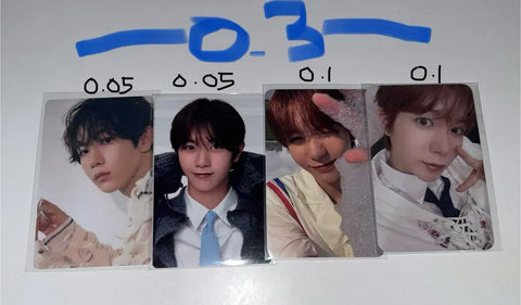 NCT WISH Ryo photocard bundle Pop Pop Steady Mumo Shop Pop Cheu