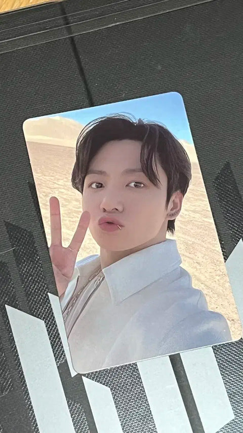 BTS Proof album Jungkook Jimin photocard transfer