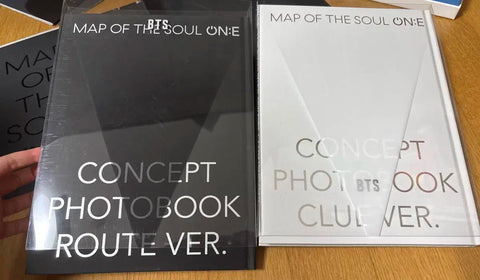 BTS Map of the Soul Concept Photobook Special Set with Photocards and Posters