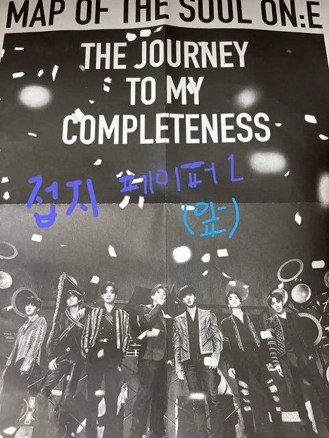 BTS Map of the Soul Concept Photobook Special Set with Photocards and Posters