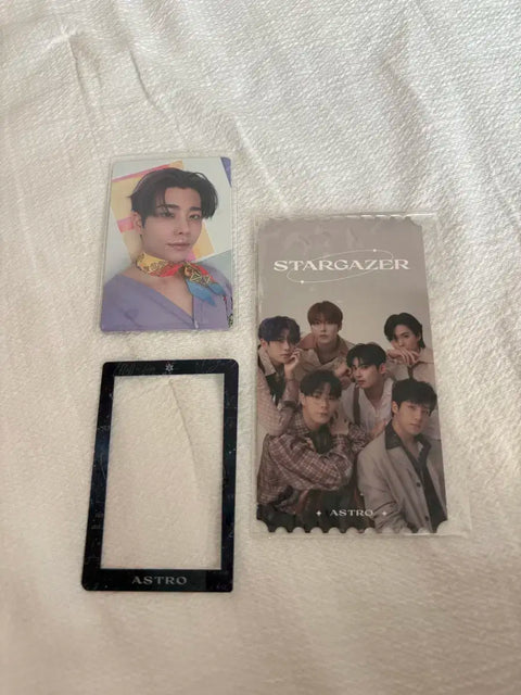 Selling Astro MJ Stargazer final concert exit photocard + 1 photo ticket.