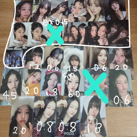 Kiss of Life Kiof Photocard PC Trading/Sale Haneul Natty Belle Julie