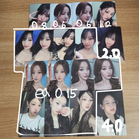 Kiss of Life Kiof Photocard PC Trading/Sale Haneul Natty Belle Julie
