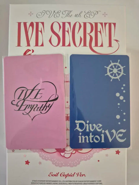 IVE EMpathy/DIVE Kit 4th Gen Gaeul photocard, all together