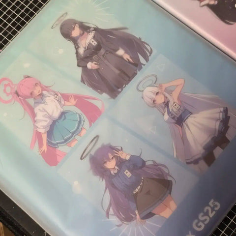 Blue Archive GS25 2nd Collector Book Set