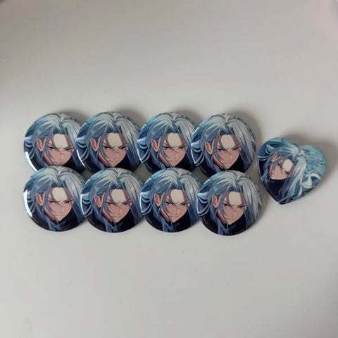 Ensemble Stars Enstars Ran Nagisa Can Badge Heart Can Badge Bundle