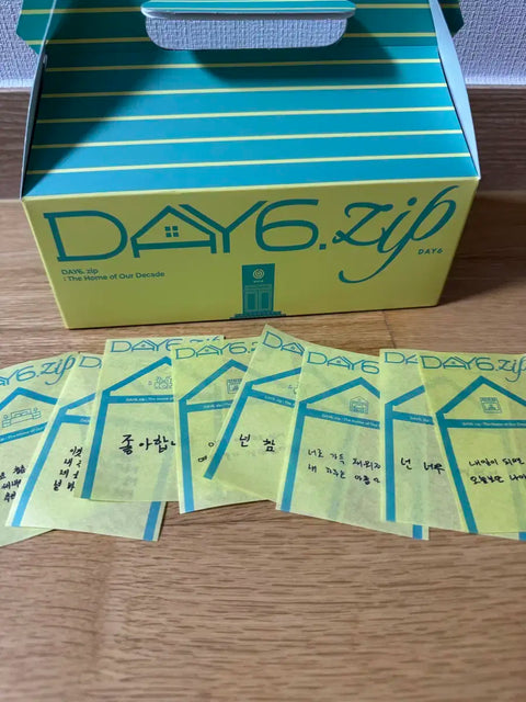 DAY6 ZIP Pop-up Gift + 8 types of Confetti