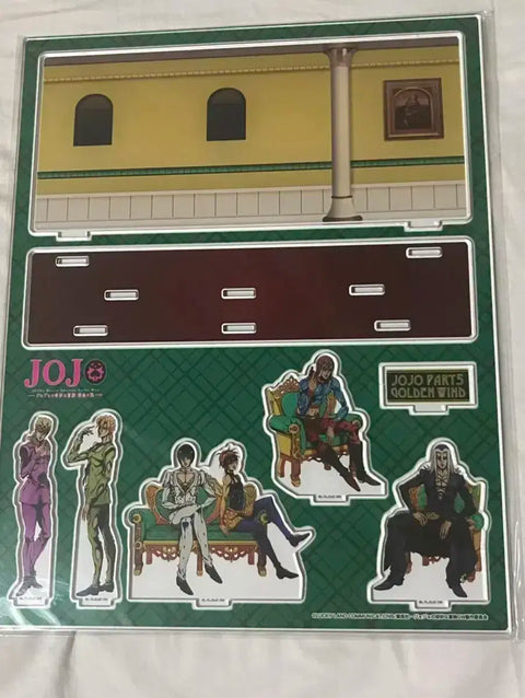 JoJo's Bizarre Adventure Part 5 Diorama Bodyguard Team Acrylic Stand